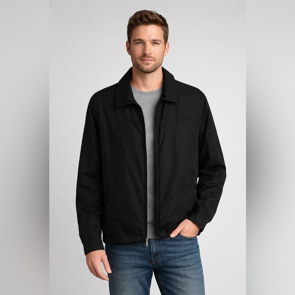 Kenneth Cole Other - Kenneth Cole Men's Black Lightweight Jacket